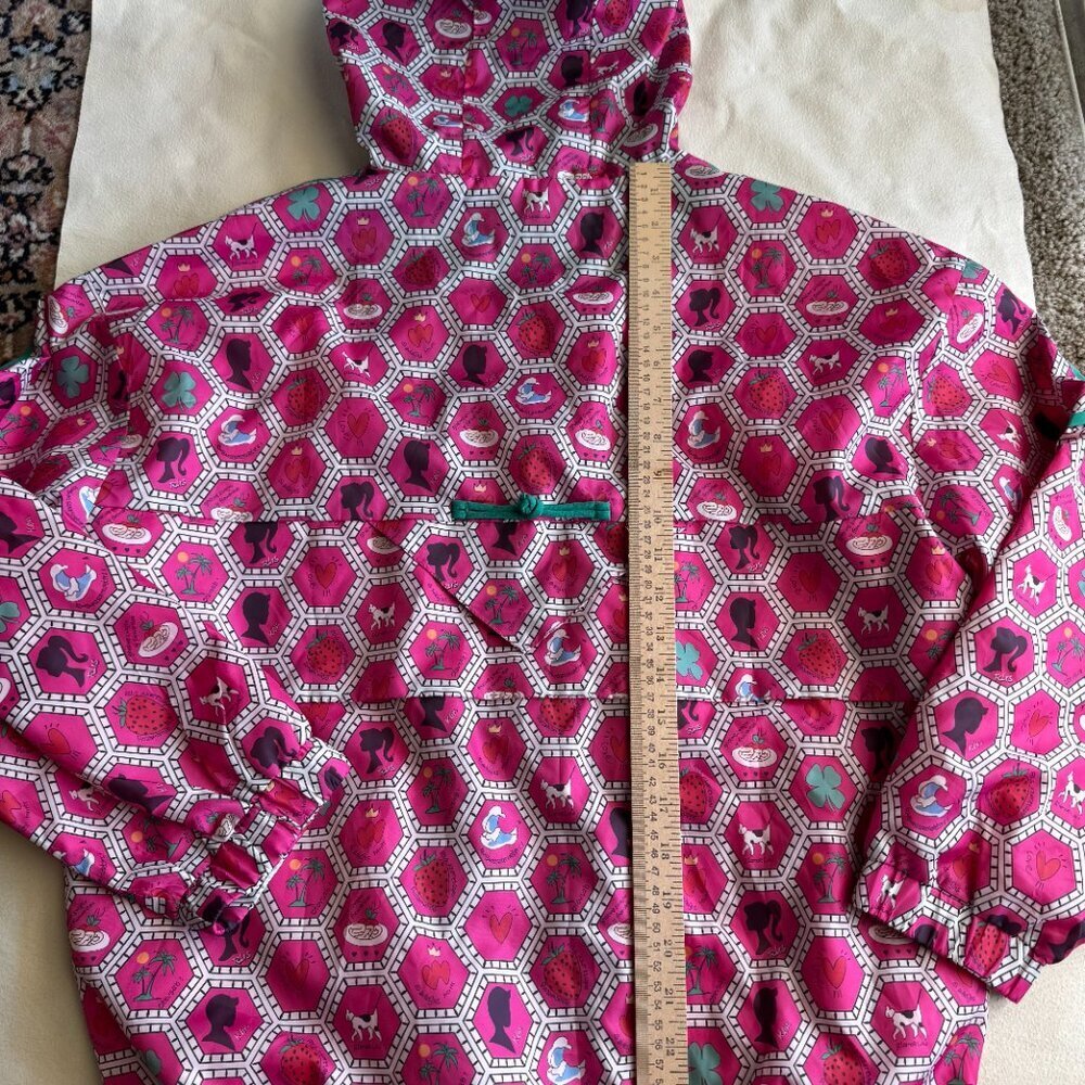 Pretty in Pink Womens Windbreaker Hooded Jacket NWT Size Small-Medium - Picture 10 of 16